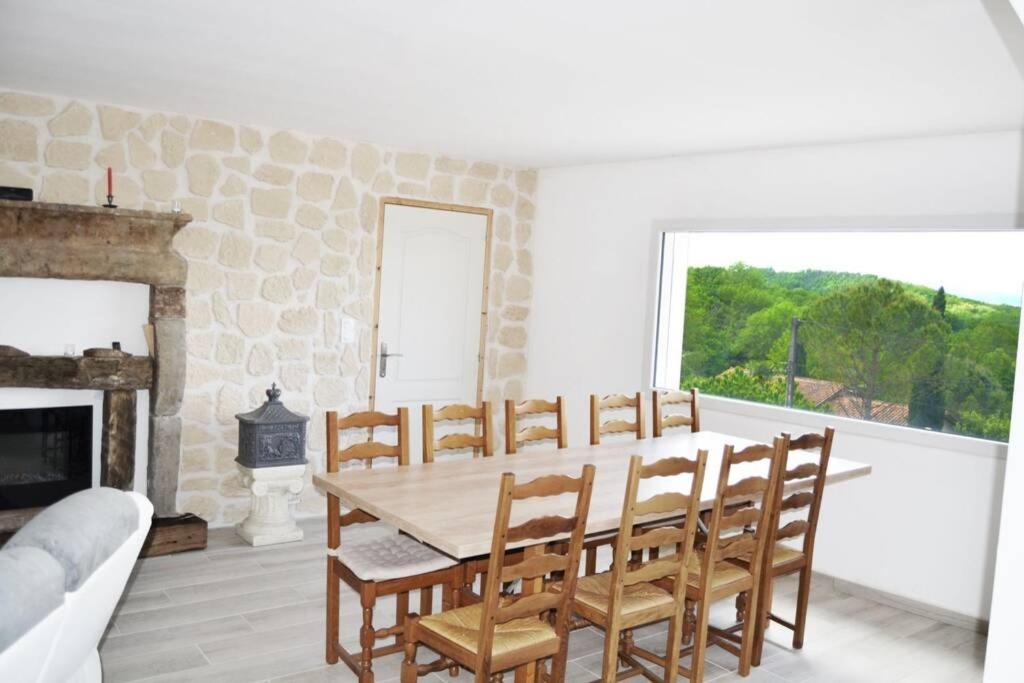 Villa Complete Au Calme Avec Vue Imprenable Beausemblant Luaran gambar